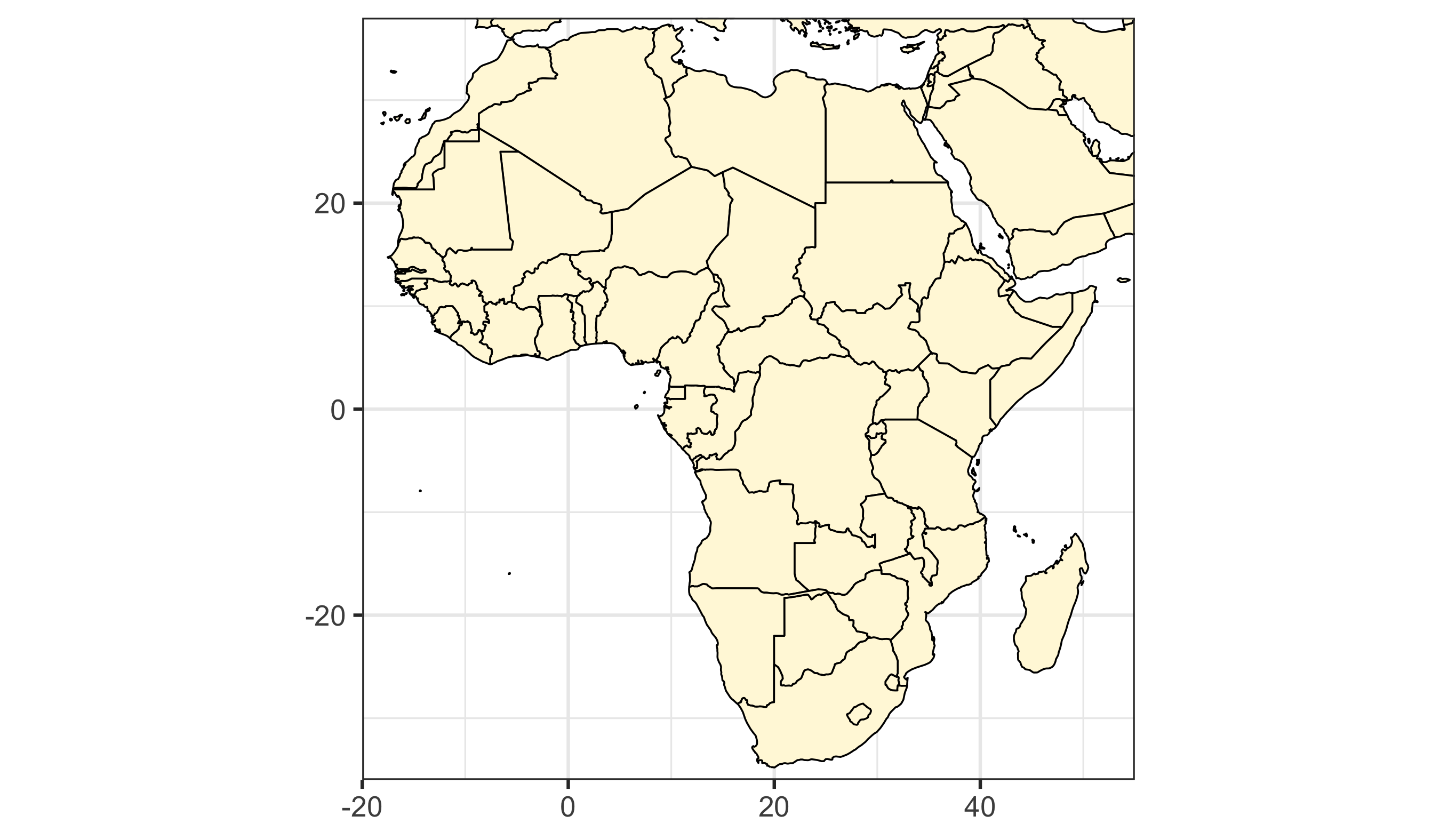 Inset map of Africa (context).